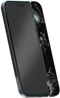 Crong 100D Nano Flexible Glass - Fullface Αντιχαρακτικό Υβριδικό Γυαλί Οθόνης - Apple iPhone 15 Plus - Black (CRG-NANO-IP67)