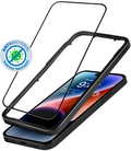 Crong Anti-Bacterial 3D Armor Glass - Fullface Αντιβακτηριδιακό Tempered Glass Apple iPhone 14 Pro - Black (CRG-AB3DAG-IP14P)