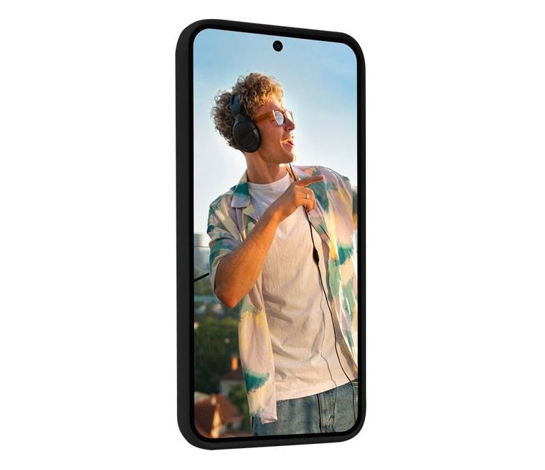 Crong Color Θήκη Premium Σιλικόνης - Samsung Galaxy S23 FE - Black (CRG-COLR-SGS23FE-BLK)