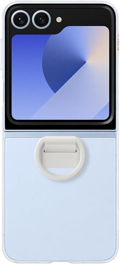 Διάφανη Σκληρή Θήκη με Finger Holder / Ring - Samsung Galaxy Z Flip6 - Official Samsung Clear Case - Transparent (EF-QF741CTE