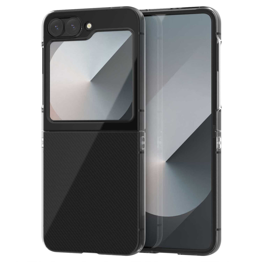 Διάφανη Σκληρή Θήκη - Samsung Galaxy Z Flip6 - Spacecase Crystal Case - 2mm - Clear (5905719110826)