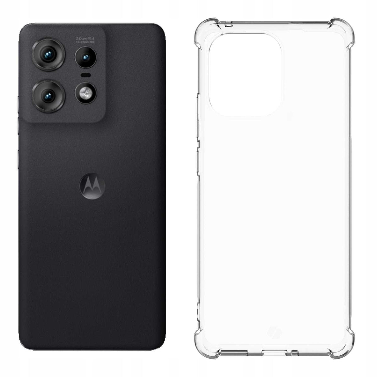 Διάφανη Θήκη Σιλικόνης - Motorola Edge 50 Pro - Spacecase Anti-Shock - 1mm - Clear (5905719110062)
