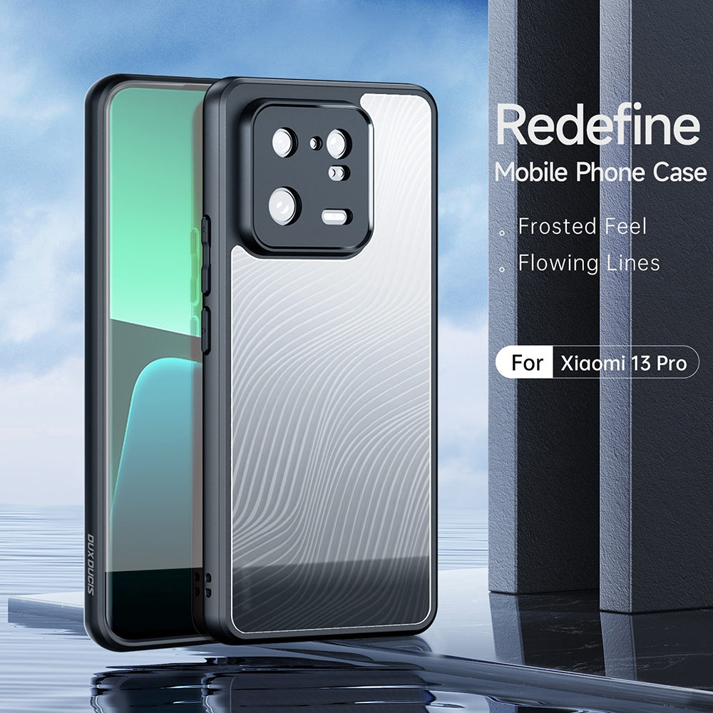 DuxDucis Aimo Series - Premium Ημιδιάφανη Σκληρή Θήκη - Xiaomi 13 Pro - Black (6934913028278)