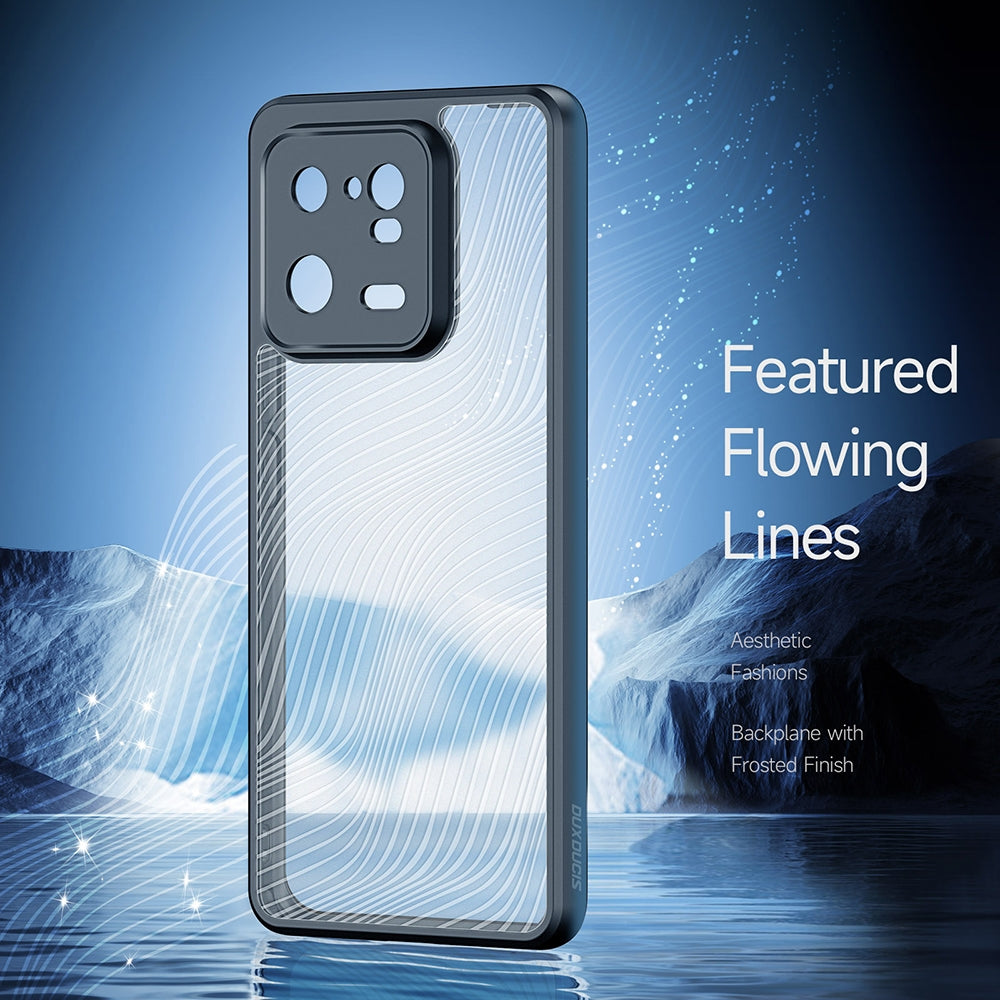 DuxDucis Aimo Series - Premium Ημιδιάφανη Σκληρή Θήκη - Xiaomi 13 Pro - Black (6934913028278)