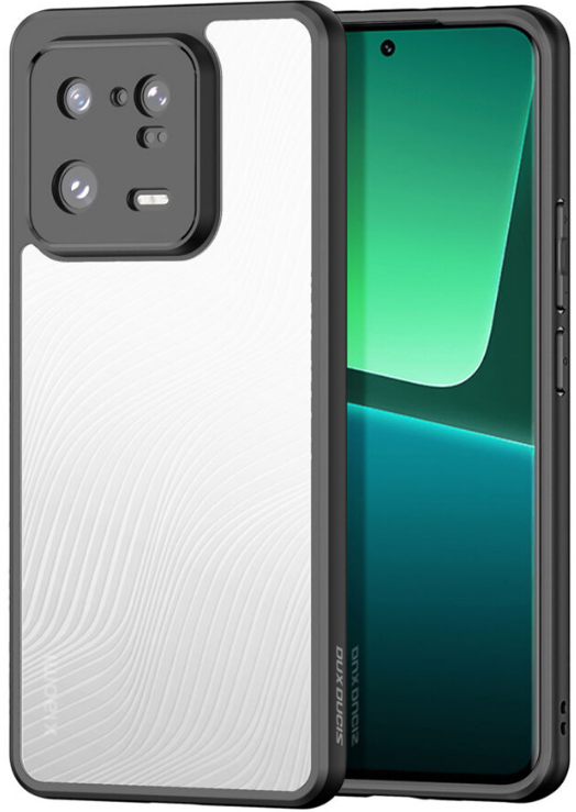 DuxDucis Aimo Series - Premium Ημιδιάφανη Σκληρή Θήκη - Xiaomi 13 Pro - Black (6934913028278)
