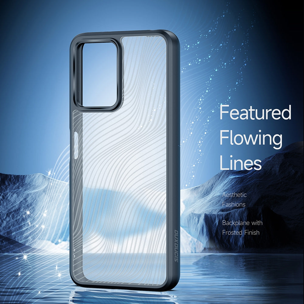 DuxDucis Aimo Series - Premium Ημιδιάφανη Σκληρή Θήκη - Xiaomi Redmi Note 12 5G / Poco X5 - Black (6934913028629)