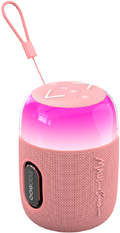 Egoboo X Maui and Sons BT Led Speaker Pulse - Ασύρματο Φορητό Ηχείο Bluetooth με Φωτισμό RGB - Pink (MUS2PNK)