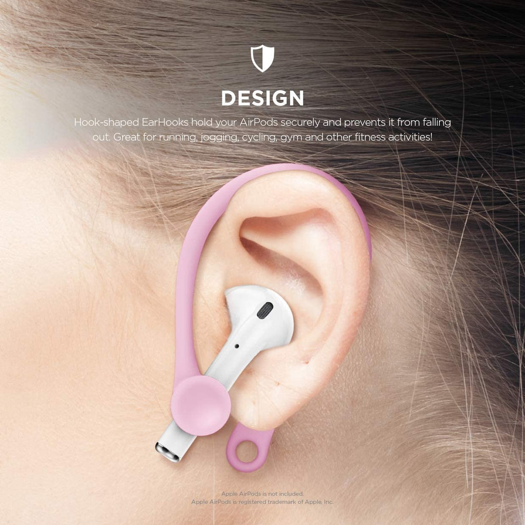 Elago AirPods 2nd / 1st Gen. Earhooks - Lovely Pink (EAP-HOOKS-LPK)
