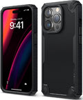 Elago Armor Case - Ανθεκτική Θήκη Σιλικόνης Apple iPhone 14 Pro - Black (ES14AM61PRO-BK)