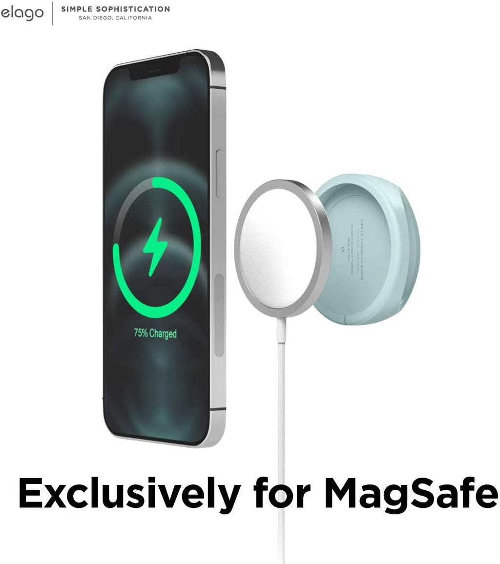 Elago Grip Magsafe Stand - Βάση Σιλικόνης για τον Ασύρματο Φορτιστή MagSafe - Mint (EMSGRIP-MT)
