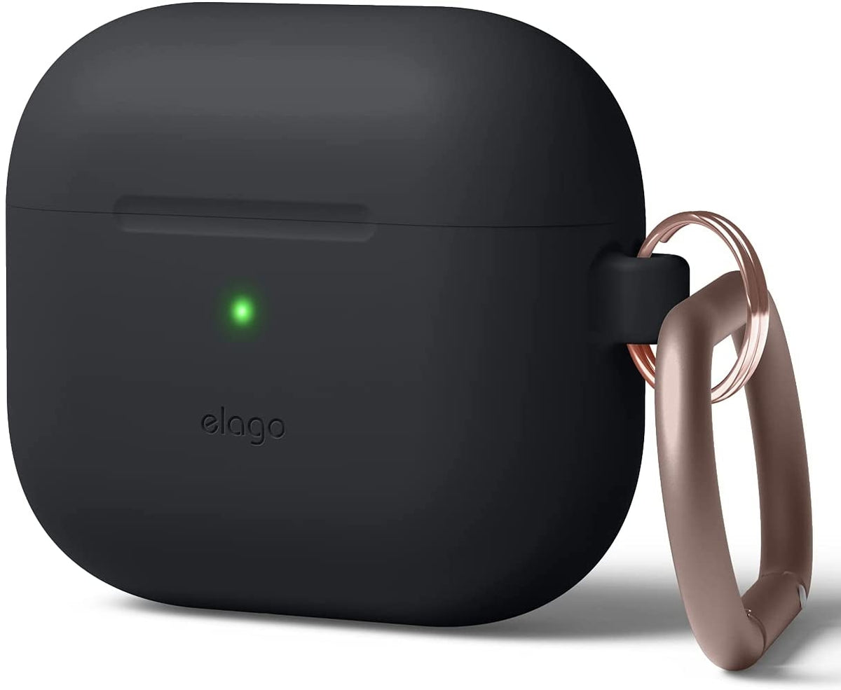Elago Hang Case - Θήκη Σιλικόνης για AirPods 3rd Gen - Black (EAP3HG-HANG-BK)