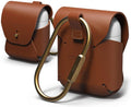 Elago Leather Case - Δερμάτινη Θήκη για AirPods 2nd Gen / 1st Gen - Brown (8809461764894)