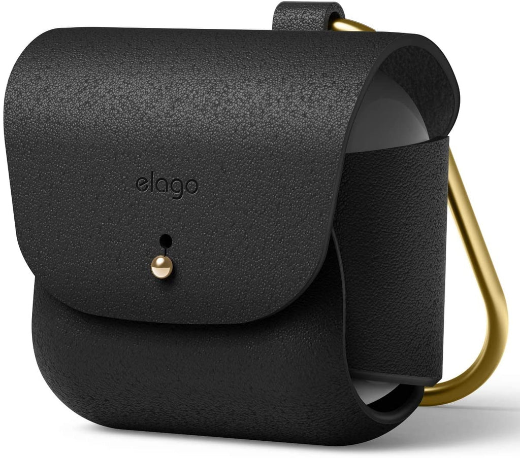 Elago Leather Case - Δερμάτινη Θήκη για AirPods 3rd Gen - Black (EAP3LE-BK)