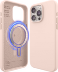Elago Magnetic Silicone Case - Premium MagSafe Θήκη Σιλικόνης - Apple iPhone 15 Pro Max - Lovely Pink (ES15MSSC67PRO-LPK)
