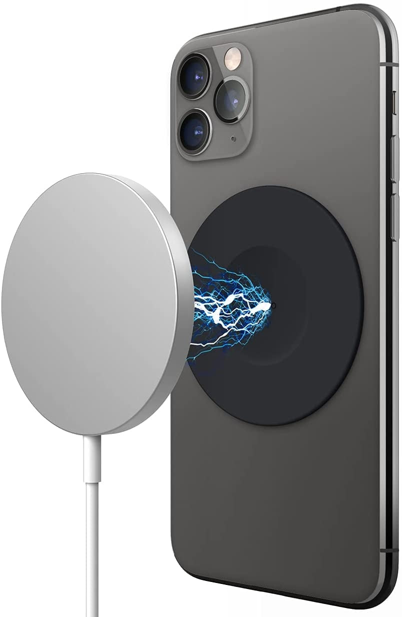 Elago MagSafe Guide for Smartphones - Αυτοκόλλητο MagSafe για Συσκευές με Ασύρματη Φόρτιση - Black (EMSGUIDE-BK)