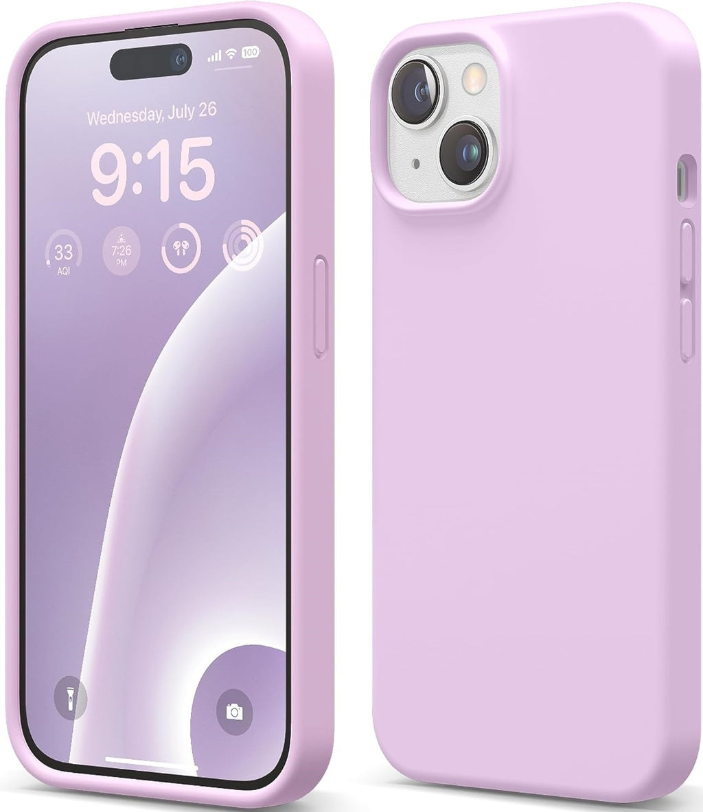 Elago Silicone Case - Premium Θήκη Σιλικόνης Apple iPhone 15 - Light Lilac (ES15SC61-LLIL)
