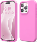 Elago Silicone Case - Premium Θήκη Σιλικόνης Apple iPhone 15 Pro - Hot Pink (ES15SC61PRO-HPK)
