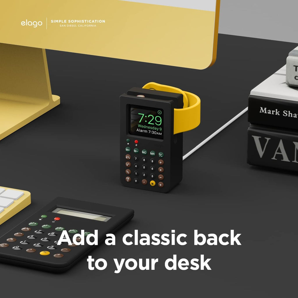 Elago W8 Stand Apple Watch Charging Station - Βάση Σιλικόνης για Φορτιστή Apple Watch SE/9/8/7/6/5/4/3/2/1 (45/44/42/41/40/38