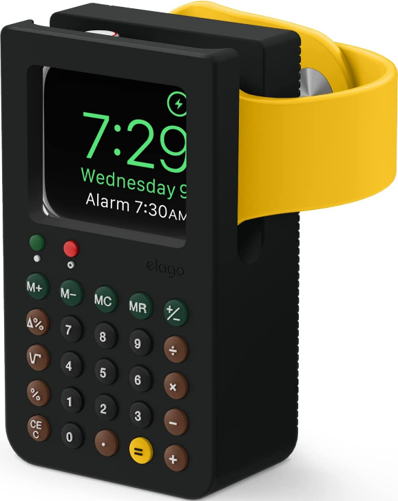 Elago W8 Stand Apple Watch Charging Station - Βάση Σιλικόνης για Φορτιστή Apple Watch SE/9/8/7/6/5/4/3/2/1 (45/44/42/41/40/38