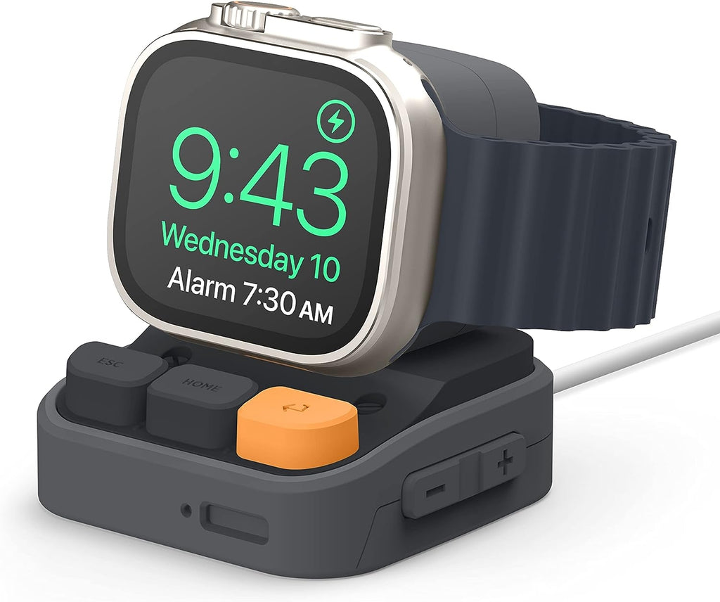 Elago W9 Stand Ultra Apple Watch Charging Station - Βάση Σιλικόνης για Φορτιστή Apple Watch Ultra2/Ultra1/SE/10/9/8/7/6/5/4/3