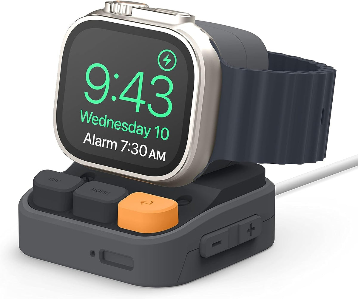 Elago W9 Stand Ultra Apple Watch Charging Station - Βάση Σιλικόνης για Φορτιστή Apple Watch Ultra2/Ultra1/SE/10/9/8/7/6/5/4/3