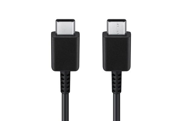 Samsung Official Καλώδιο Φόρτισης και Μεταφοράς Δεδομένων Type - C σε Type - C - 100cm - 3A - Black (EP-DA705BBEGWW)