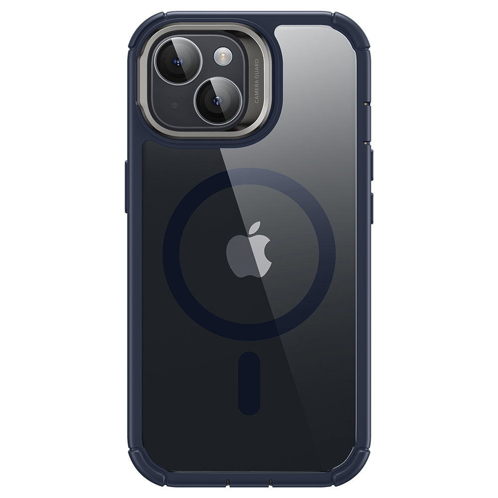 ESR Armor Tough with Stash Stand HaloLock - Ανθεκτική 360° Διάφανη MagSafe Θήκη με Kickstand & Tempered Glass για Φακό Κάμερα