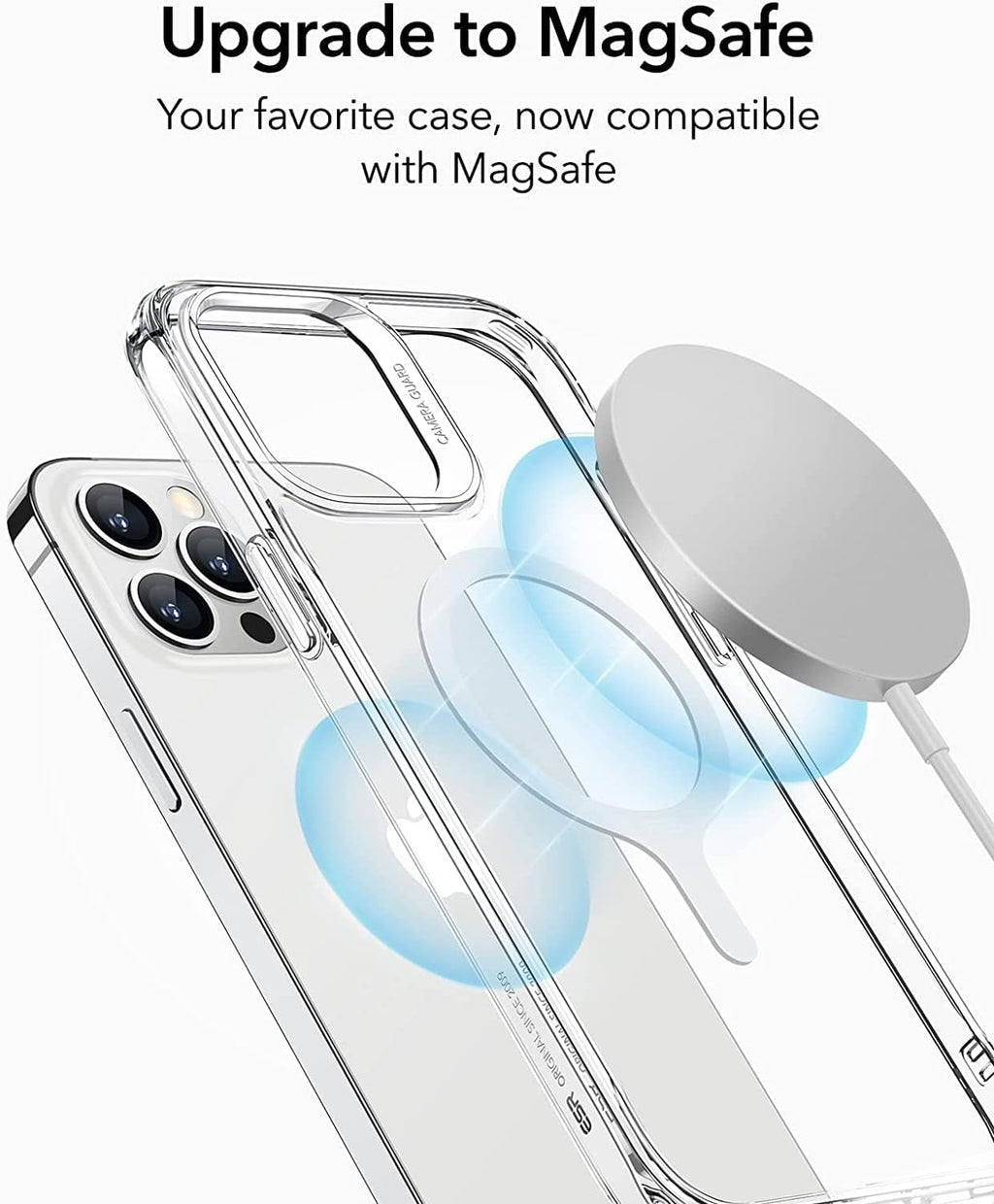 ESR HaloLock MagSafe Universal Magnetic Ring 360 - Αυτοκόλλητος Μαγνητικός Δακτύλιος MagSafe για iPhone & Samsung - 2 Τεμάχια