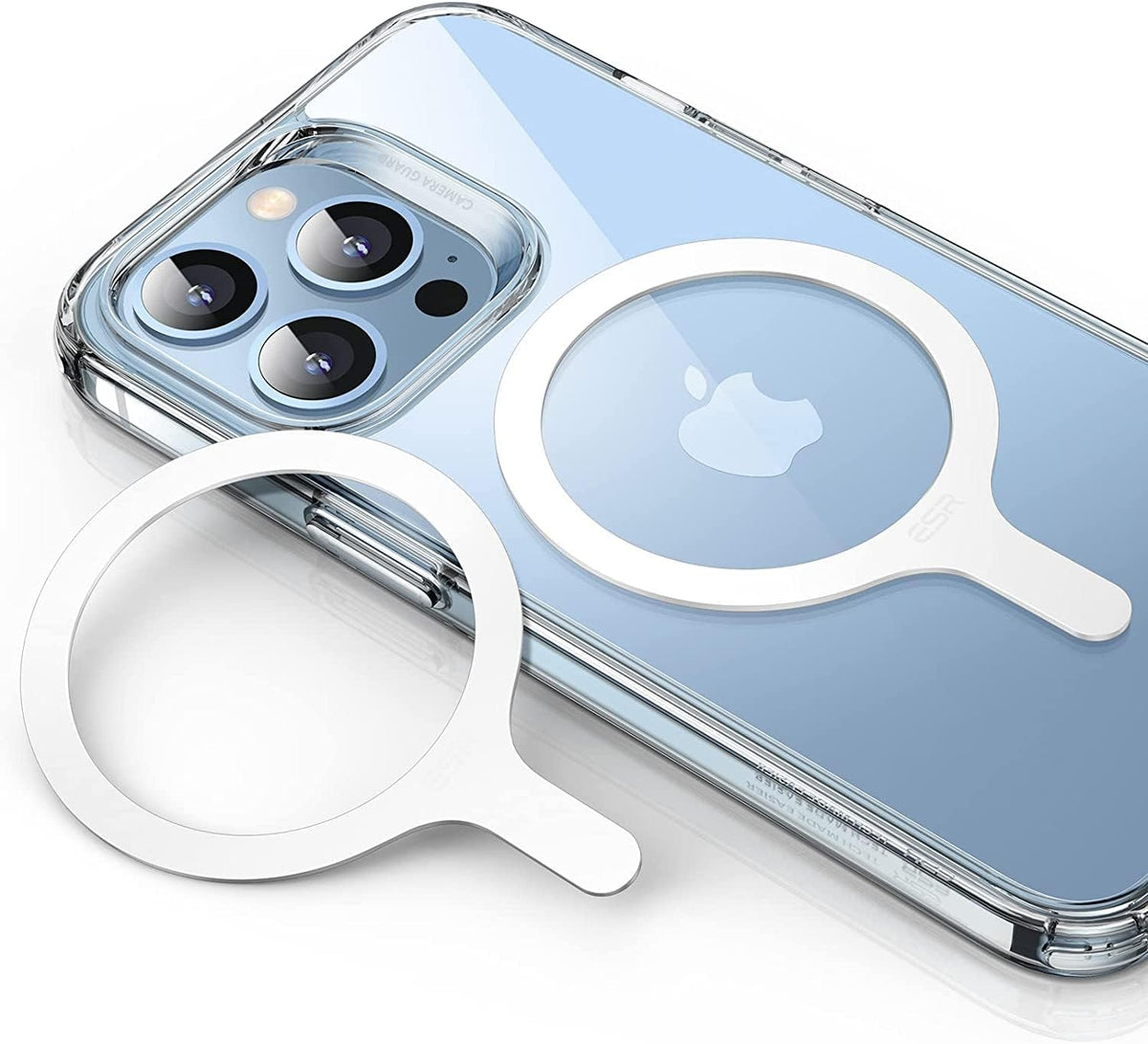 ESR HaloLock MagSafe Universal Magnetic Ring 360 - Αυτοκόλλητος Μαγνητικός Δακτύλιος MagSafe για iPhone & Samsung - 2 Τεμάχια