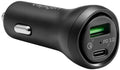 Φορτιστής Αυτοκινήτου Spigen F31QC StaediBoost Essential Car Charger με 1 x Type-C / 1 x USB-A 45W - Black (000CP25597)