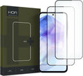 Full Face Αντιχαρακτικό Γυαλί Οθόνης - Samsung Galaxy A35 / A55 - Hofi Premium Pro+ Tempered Glass - 2 Τεμάχια - Black (59062