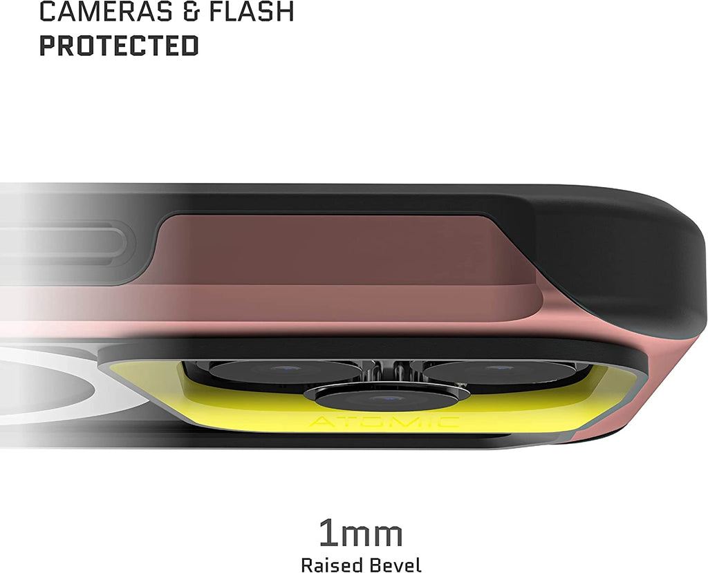 Ghostek Atomic Slim 4 - Ανθεκτική Θήκη MagSafe Apple iPhone 14 Pro - Pink (GHOCAS3089)