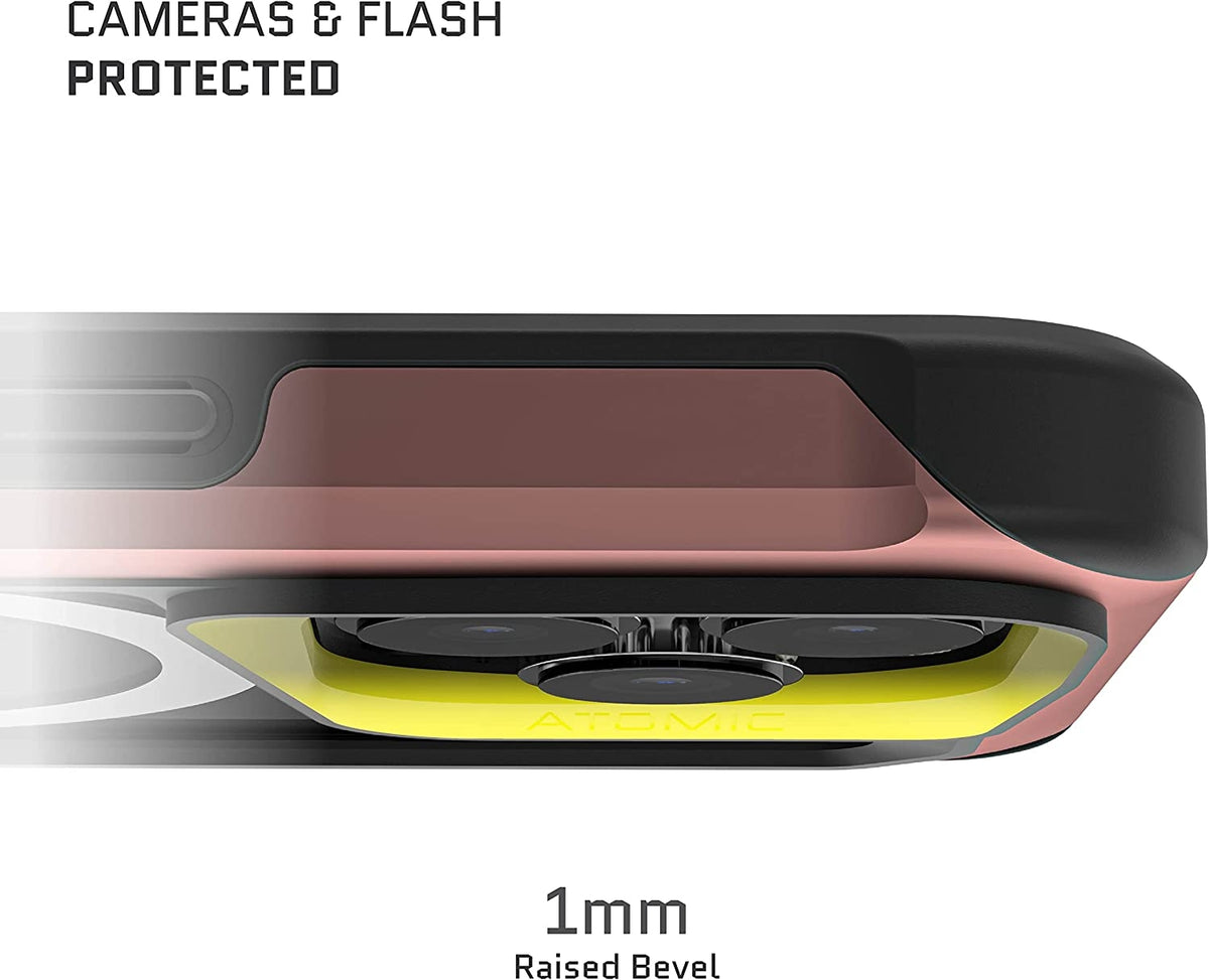 Ghostek Atomic Slim 4 - Ανθεκτική Θήκη MagSafe Apple iPhone 14 Pro - Pink (GHOCAS3089)