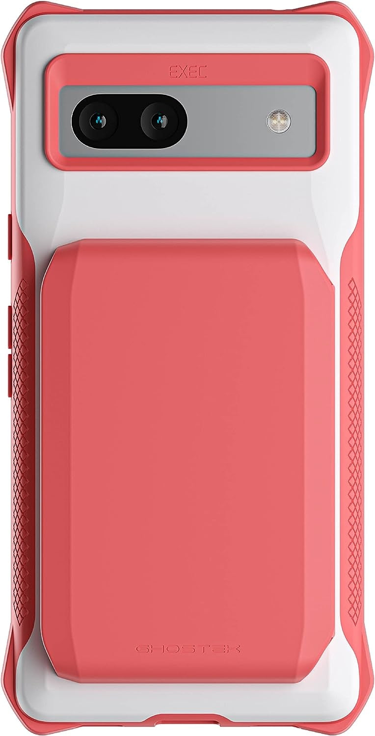 Ghostek Exec 6 - Ανθεκτική MagSafe Θήκη-Πορτοφόλι Google Pixel 7a - Pink (GHOCAS3388)