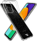 HappyCase Διάφανη Θήκη Σιλικόνης Samsung Galaxy S23 FE - Glitter Print (8719246442575)