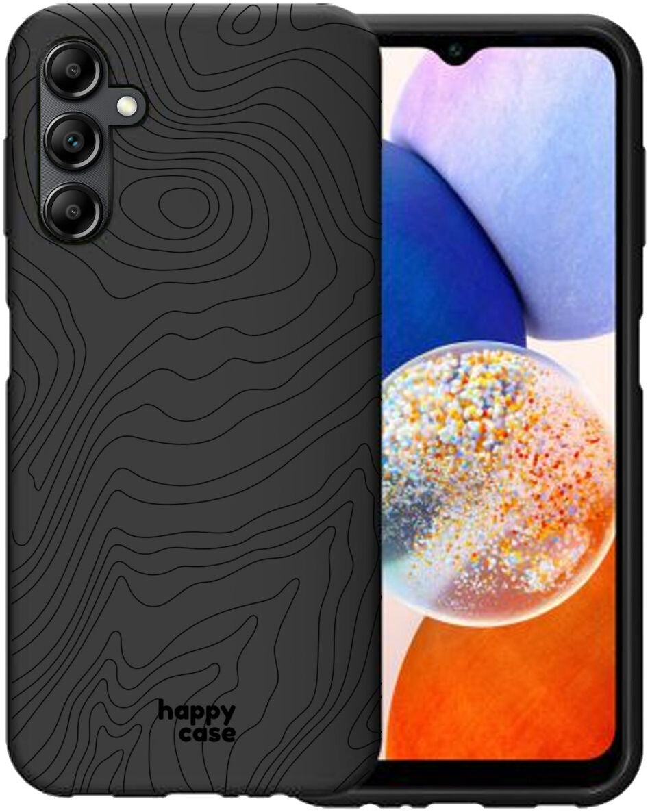 HappyCase Θήκη Σιλικόνης Samsung Galaxy A14 - Fine Lines Print (8719246399237)