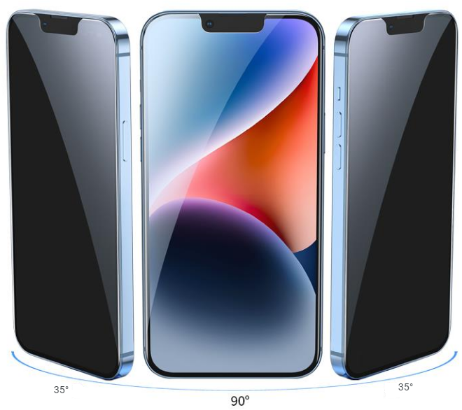 Hoco Hydrogel Pro Privacy HD Screen Protector - Μεμβράνη Προστασίας Απορρήτου Οθόνης - Xiaomi Redmi Note 13 5G - 0.15 mm - Cl