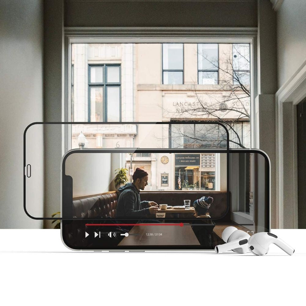 Hofi Premium Pro+ Tempered Glass - Fullface Αντιχαρακτικό Γυαλί Οθόνης - Apple iPhone 13 Pro Max - Black (6216990212987)