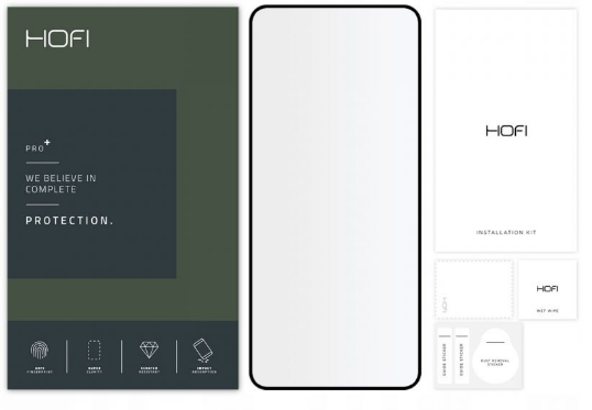 Hofi Premium Pro+ Tempered Glass - Fullface Αντιχαρακτικό Γυαλί Οθόνης - Realme GT Neo 3 - Black (9589046921773)