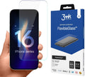 Hybrid Glass iPhone 16 Plus 3MK Premium Flexible Glass Αντιχαρακτικό Υβριδικό Προστατευτικό Οθόνης 0.3mm (5903108586399)