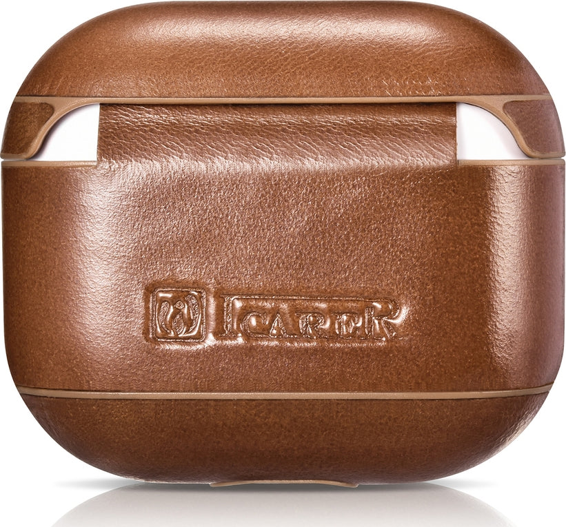 iCarer Vintage Δερμάτινη Θήκη για Apple AirPods 3rd Gen - Brown (IAP056-BN)