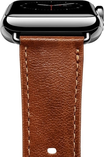 iCarer Watch Band - Δερμάτινο Λουράκι Apple Watch SE/11/10/9/8/7/6/5/4 (42/41/40mm) - Brown (RIW103)