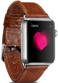 iCarer Watch Band - Δερμάτινο Λουράκι Apple Watch SE/11/10/9/8/7/6/5/4 (42/41/40mm) - Brown (RIW103)