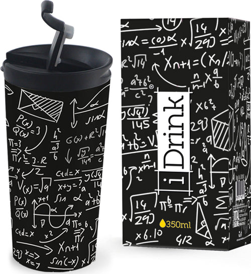 I-Total iDrink Graphics Math Ποτήρι Θερμός 0.35lt