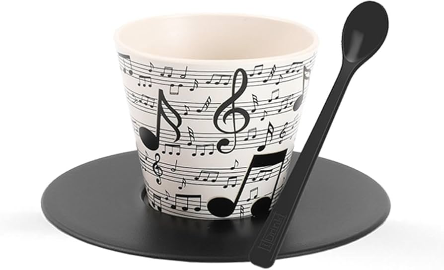 ΚΟΥΠΑ i DRINK ID5229 R-PET CUP+SPOON 90ml MUSIC