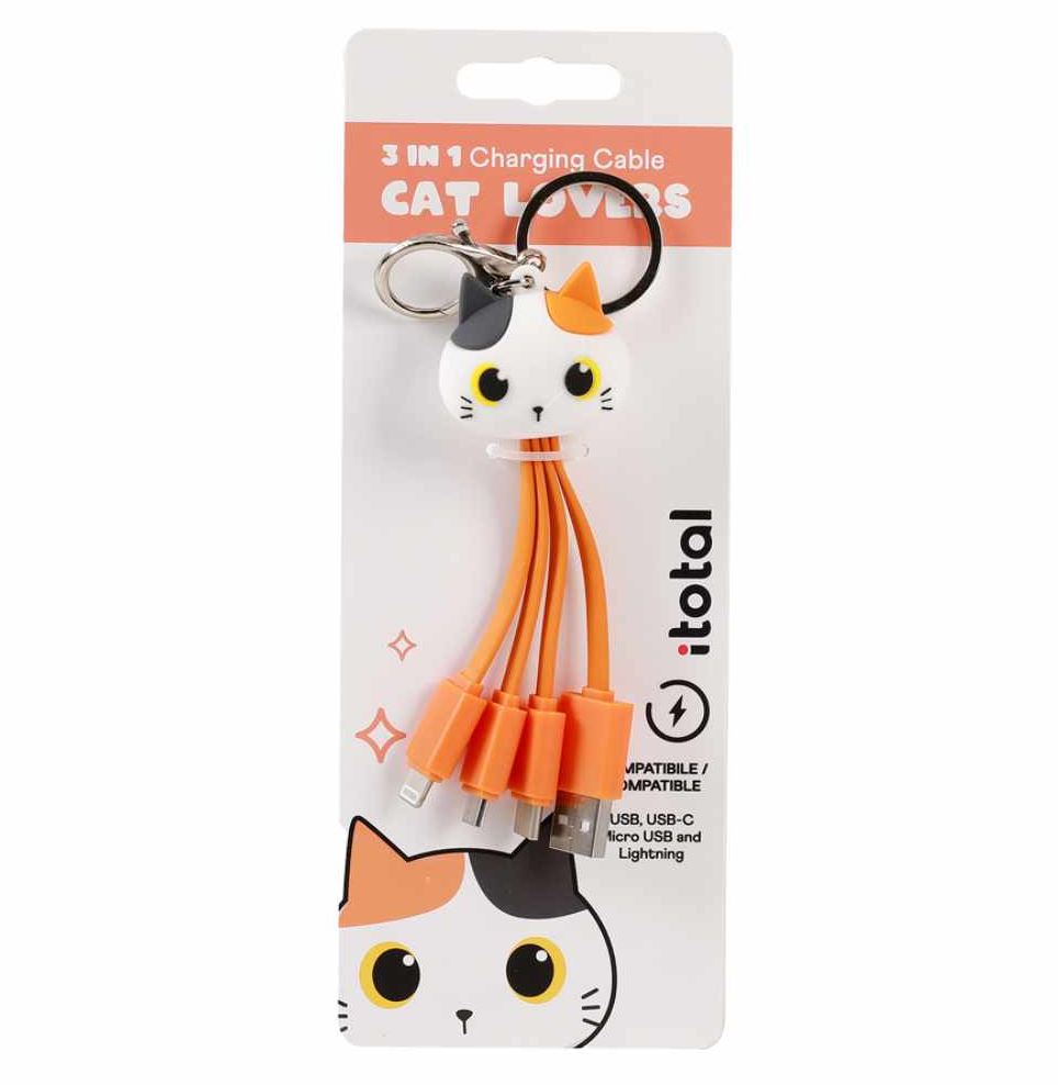 ΚΑΛΩΔΙΟ i-TOTAL ASSORTED 3 in 1 Γάτα