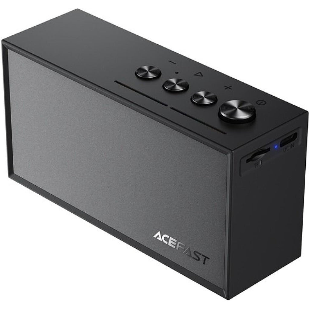 Ηχείο Acefast Portable Speaker K9 Go Bluetooth Φορητό Ασύρματο με Φωτισμό RGB & Μικρόφωνο - Black (6974316286301)