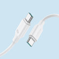 Joyroom USB-C to USB-C Λευκό PD 60W 1m (S-A9)