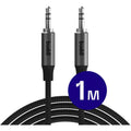 Καλώδιο Ήχου Buddi Flex 3.5mm Jack Aux Audio Cable 3.5mm Jack (male) σε 3.5mm Jack (male) 100cm 5 Έτη Εγγύηση - Black (871924
