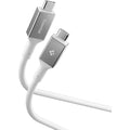 Καλώδιο Type-C Spigen Essential EB10020CC Φόρτισης 100W & Μεταφοράς Δεδομένων 5Gbps σε Type-C 200cm - White (ACA08775)